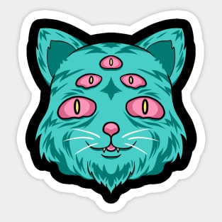 Argus Cat Sticker